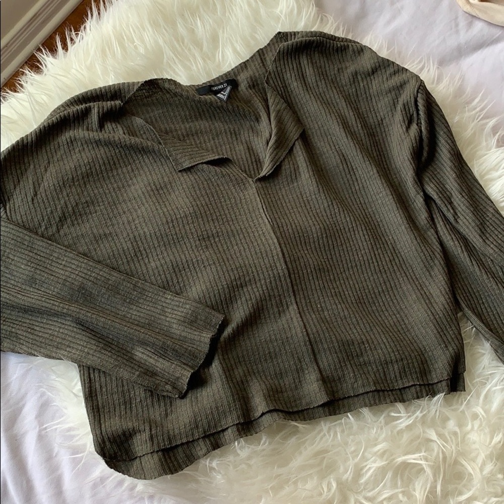 Dark Green Long Sleeve